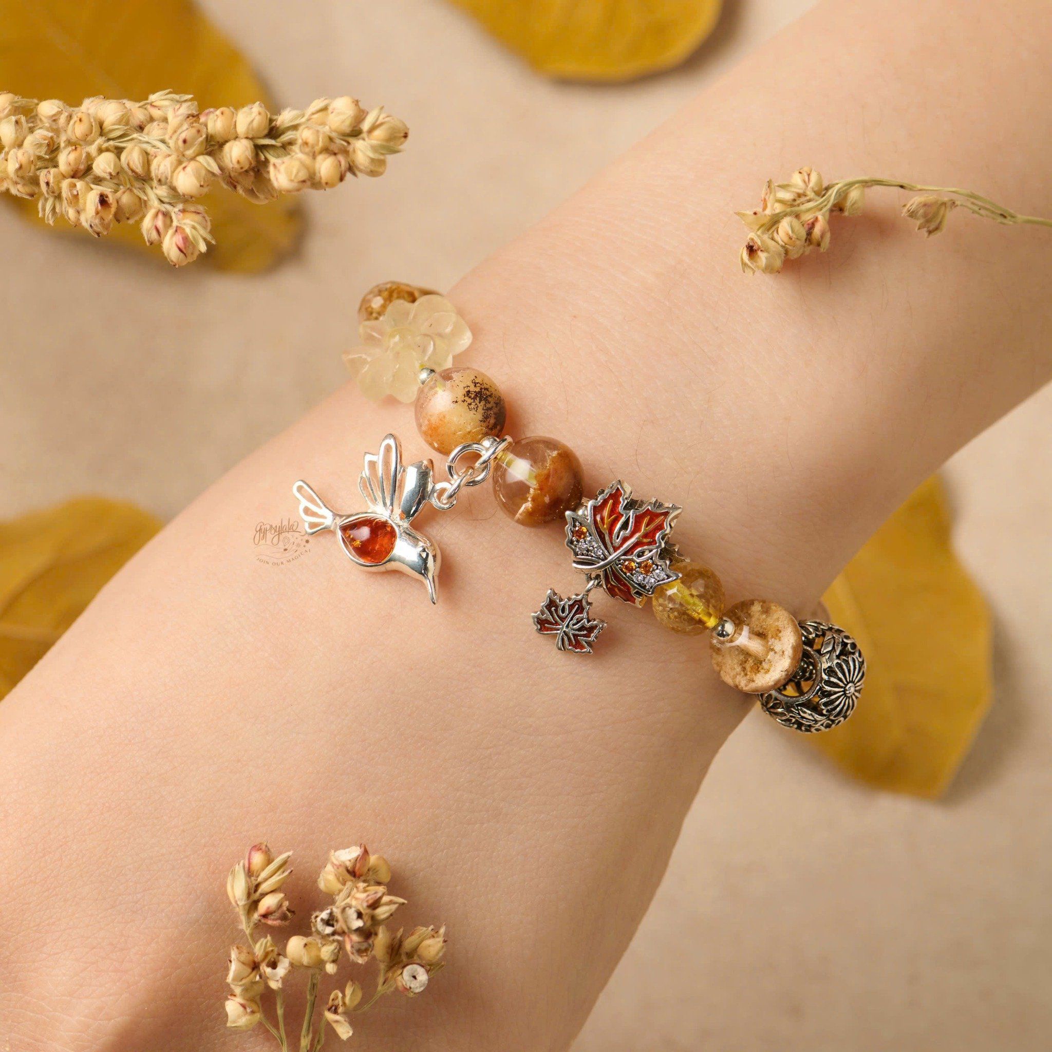  Vòng Tay Thiết Kế Nữ Maple Reverie SP008327 Gypsy.lala 