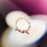  Vòng Tay Black Friday 005 Đá Đào Hoa Charm Ngẫu Nhiên SP008346 Gypsy.lala 