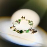  Vòng Tay Black Friday 027 Đá Ưu Linh Xanh Charm Ngẫu Nhiên SP008368 Gypsy.lala 