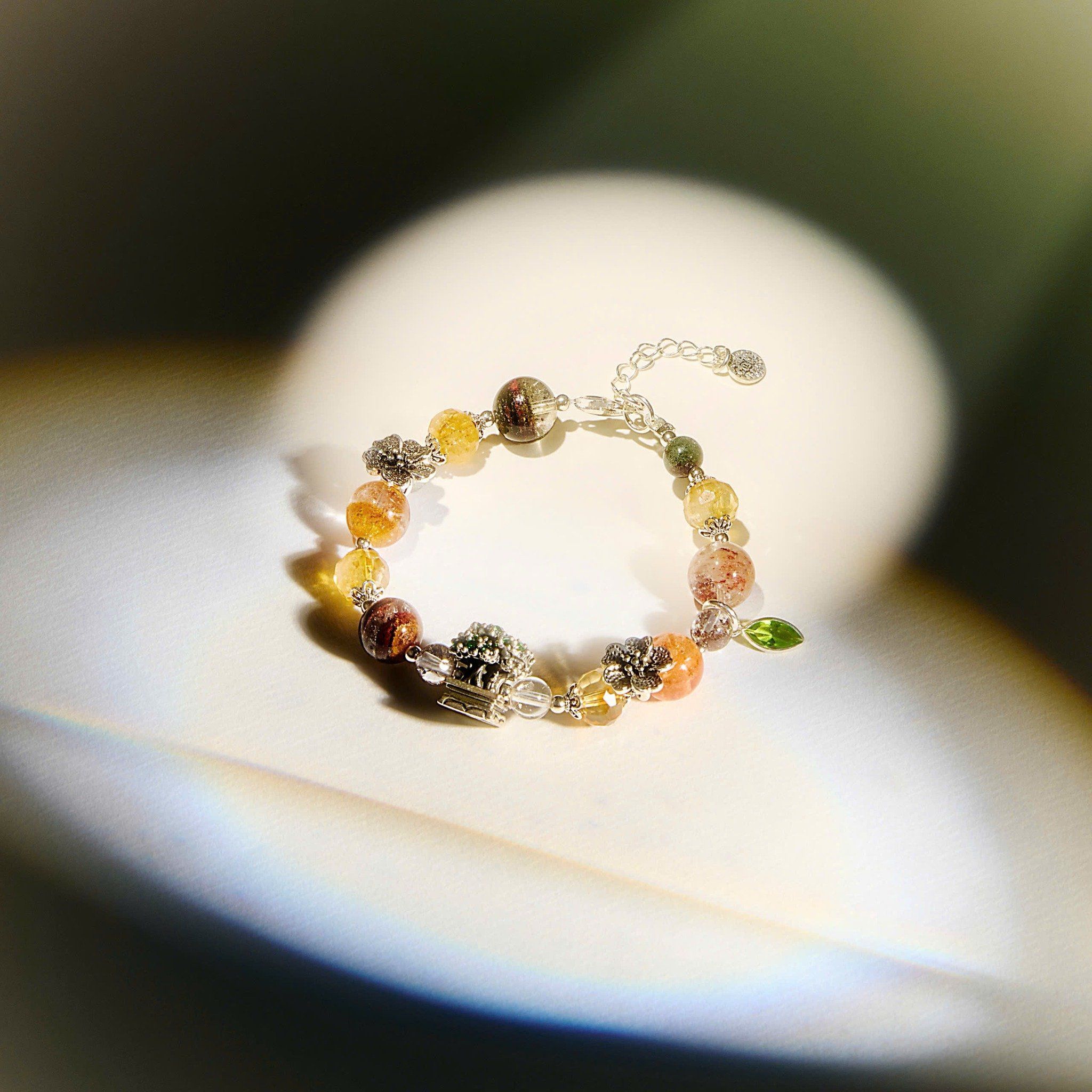  Vòng Tay Black Friday 017 Đá Ưu Linh Charm Bonsai SP008358 Gypsy.lala 