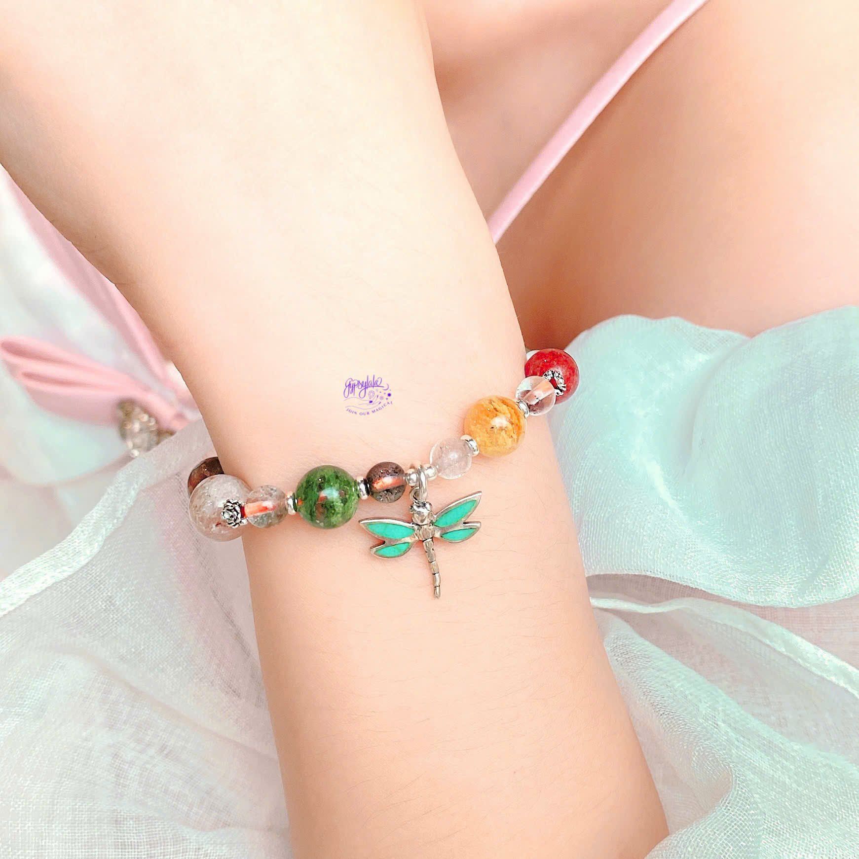  Vòng Tay Black Friday 006 Đá Ưu Linh Charm Ngẫu Nhiên SP008347 Gypsy.lala 