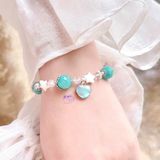  Vòng Tay Black Friday 024 Đá Amazonite Charm Ngẫu Nhiên SP008365 Gypsy.lala 