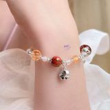  Vòng Tay Black Friday 020 Đá Tóc Nâu Đỏ Charm Ngẫu Nhiên SP008361 Gypsy.lala 