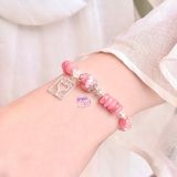  Vòng Tay Black Friday 015 Đá Đào Hoa Charm Ngẫu Nhiên SP008356 Gypsy.lala 