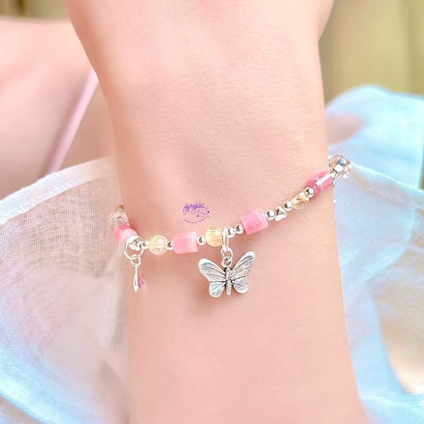  Vòng Tay Black Friday 012 Đá TA Vàng Charm Ngẫu Nhiên SP008353 Gypsy.lala 