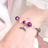  Vòng Tay Black Friday 019 Đá TA Tím Charm Ngẫu Nhiên SP008360 Gypsy.lala 