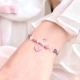  Vòng Tay Black Friday 004 Đá Đào Hoa Charm Ngẫu Nhiên SP008345 Gypsy.lala 