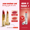 [MUA 2 TẶNG 1] Combo 2 Son không chì an toàn, lành tính cho mẹ bầu ( Màu Đỏ đào+ Hồng Cam San Hô)