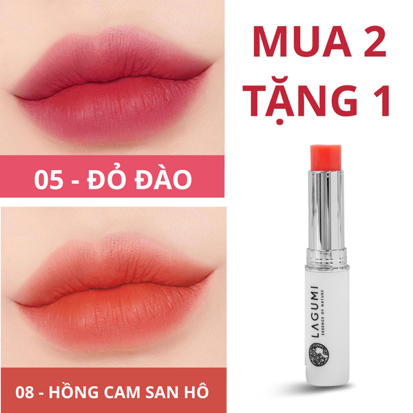 [MUA 2 TẶNG 1] Combo 2 Son không chì an toàn, lành tính cho mẹ bầu