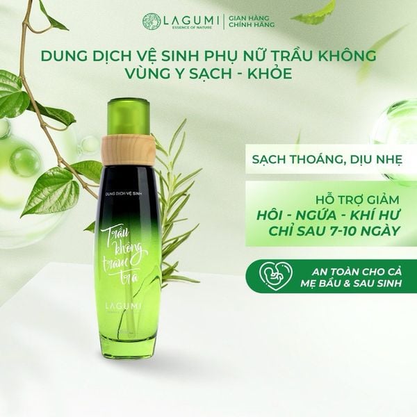 Dung Dịch Vệ Sinh Trầu Không, Tràm Trà Lagumi 100ml