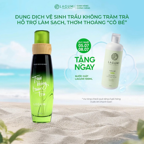 Dung Dịch Vệ Sinh Trầu Không, Tràm Trà Lagumi 100ml