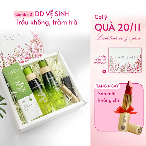 Dung Dịch Vệ Sinh Trầu Không, Tràm Trà Lagumi 100ml