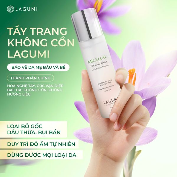 Combo Tẩy trang Lagumi 150ml và Sữa rửa mặt Lagumi 100ml