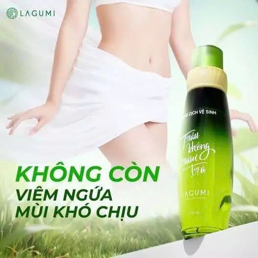 Bộ Dung Dịch Vệ Sinh Nữ Và Men Vi Sinh Phụ Khoa Lagumi Giúp Giảm Vi.êm Nấm Ngứa