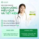 Combo 3 Hộp Viên Uống Men Vi Sinh Phụ Khoa LAGUMI hỗ trợ Giảm Viêm Nấm Khí Hư An Toàn Cho Bầu 