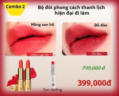 Bộ đôi phong cách thanh lịch  hiện đại đi làm ( hồng cam san hô + đỏ đào )