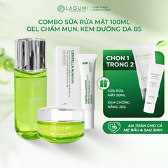 COMBO NGỪA MỤN SÁNG DA ( 1 Kem dưỡng  + 1 Serum + 1 Gel chấm mụn )