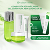 COMBO NGỪA MỤN SÁNG DA ( 1 Kem dưỡng  + 1 Serum + 1 Gel chấm mụn )