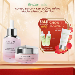 Bộ Kem Dưỡng & Serum Làm Trắng Mờ Thâm Nám Dâu Tằm B3 - Trắng Sáng -An Toàn- Hiệu Quả