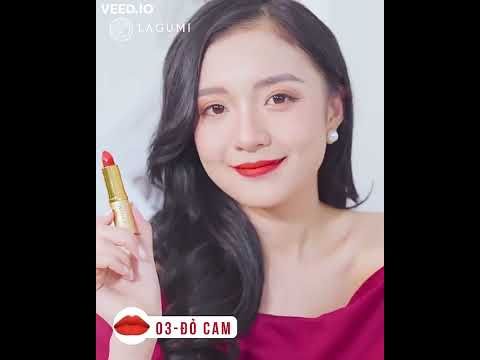 Son môi không chì LAGUMI chiết xuất hạnh nhân lành tính an toàn cho mẹ bầu và sau sinh