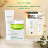 Combo Kem dưỡng cấp ẩm kiểm dầu ngừa mụn sáng da  và kem chống nắng vật lý