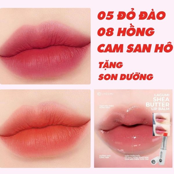 [MUA 2 TẶNG 1] Combo 2 Son không chì an toàn, lành tính cho mẹ bầu