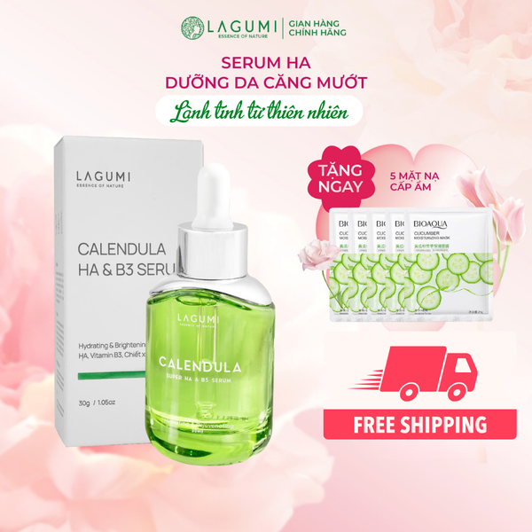 Combo Làm sạch - Cấp ẩm chuyên sâu (Sữa rửa mặt Lagumi + Serum Lagumi)
