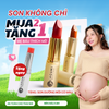 [MUA 2 TẶNG 1] Combo 2 Son không chì an toàn, lành tính cho mẹ bầu