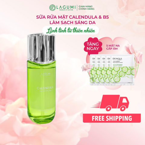Sữa rửa mặt AHA LAGUMI sạch sâu, giảm viêm, ngừa mụn chiết xuất artiso, tràm trà an toàn lành tính 100ml