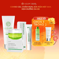 COMBO NGỪA MỤN SÁNG DA ( 1 Kem dưỡng  + 1 Serum + 1 Gel chấm mụn )