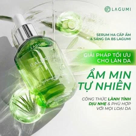 Serum siêu cấp ẩm và phục hồi da Lagumi Calendula Super HA & B5 30ml