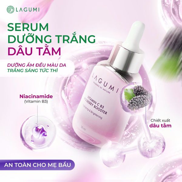 Bộ chăm sóc da Thiên Nhiên - Dưỡng Trắng- Giảm Nám- Mờ Thâm Sạm - An toàn lành tính cho mẹ bầu