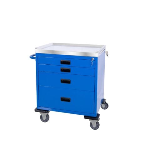Xe đẩy y tế phòng hồi sức (có ngăn trượt) SAPAMEFA
