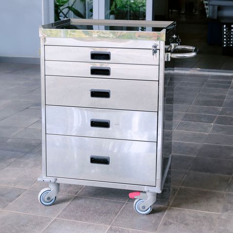 Xe đẩy y tế inox 304