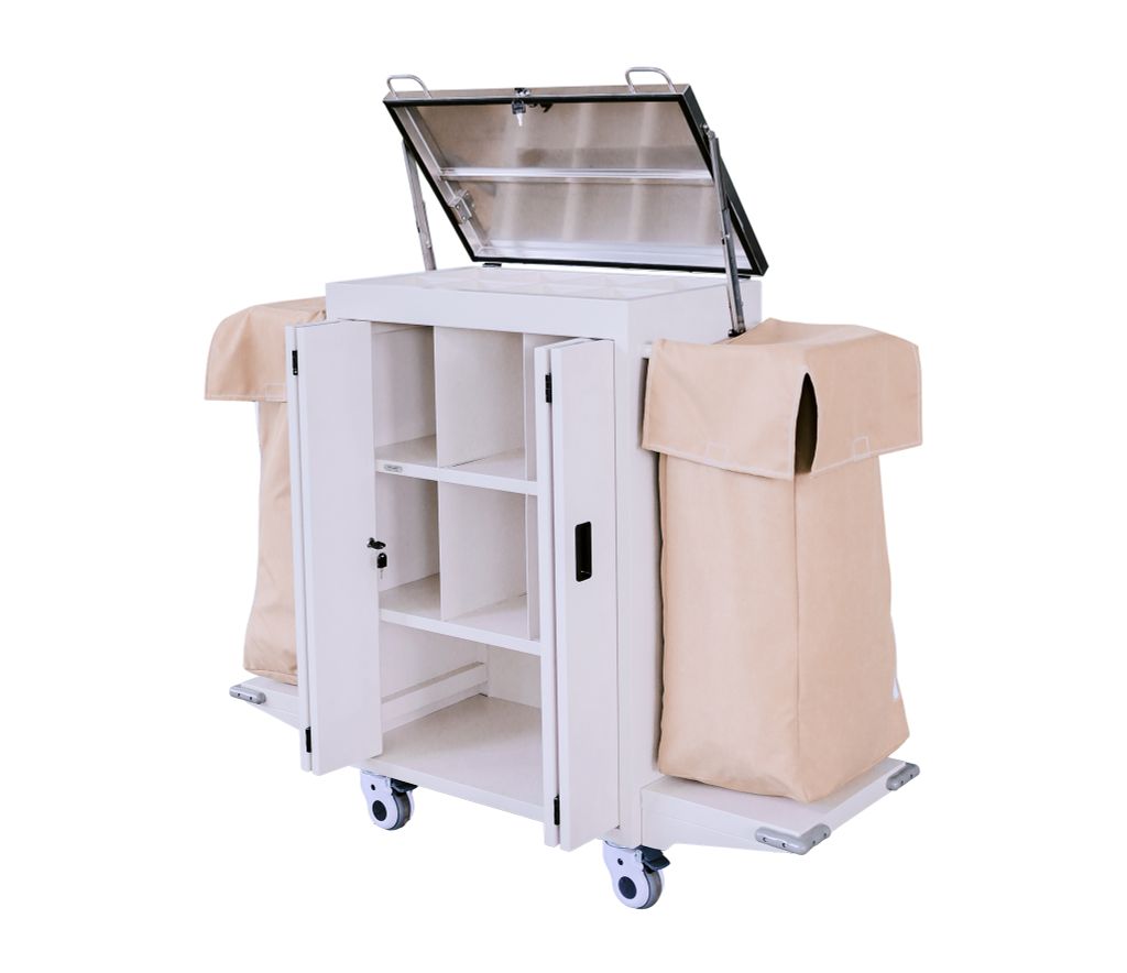 Xe đẩy cấp phát đồ SAPAMEFA – hình ảnh 2