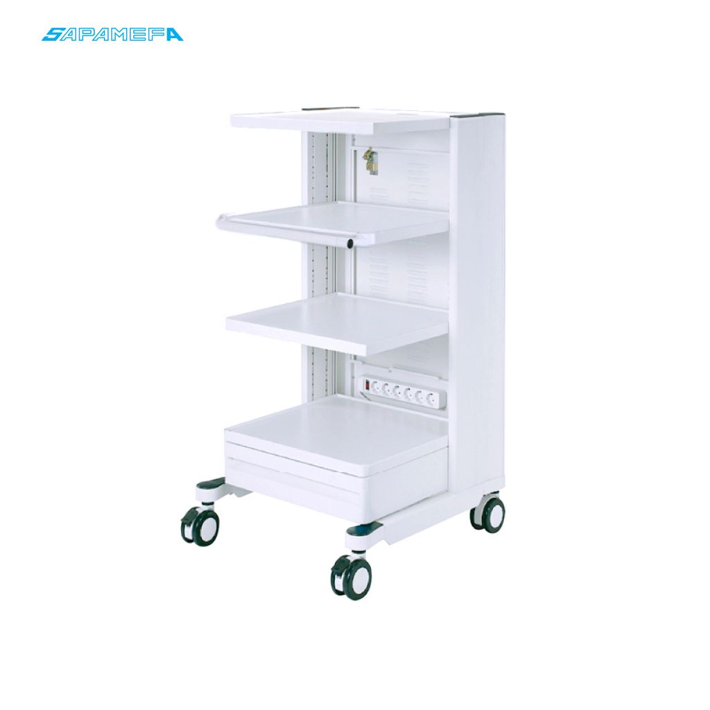 Xe để thiết bị 4 ngăn có 1 hộc chứa SAPAMEFA