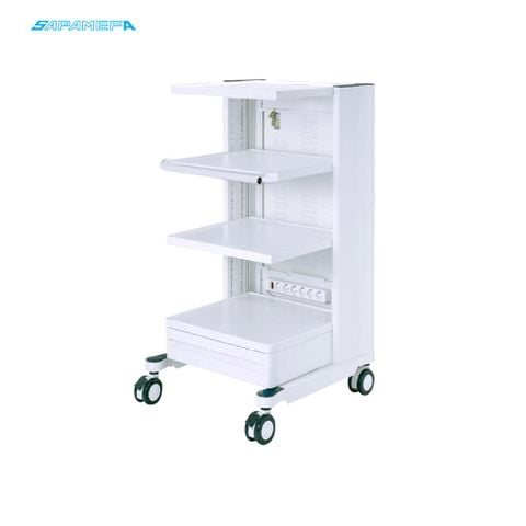 Xe để thiết bị 4 ngăn có 1 hộc chứa SAPAMEFA