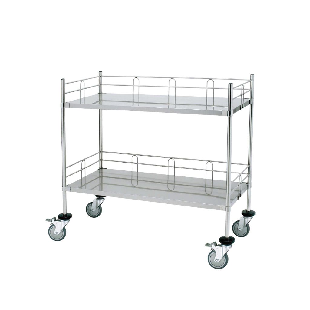 Xe đẩy dụng cụ 2 tầng kệ SAPAMEFA