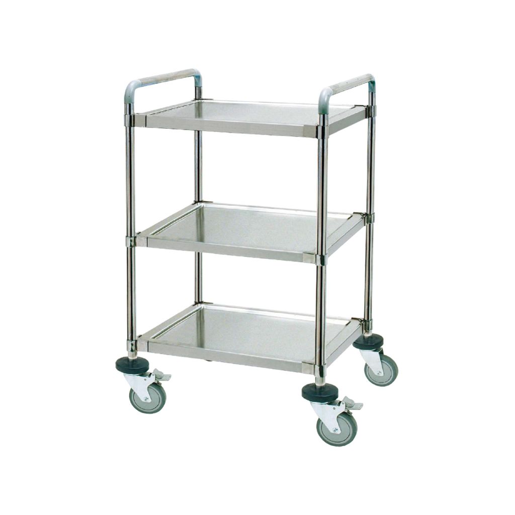 Xe đẩy dụng cụ 3 tầng có tay cầm SAPAMEFA