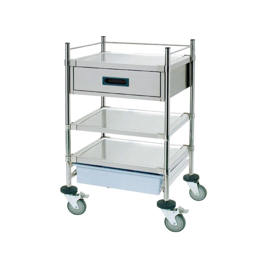 Xe đẩy dụng cụ 3 tầng SAPAMEFA
