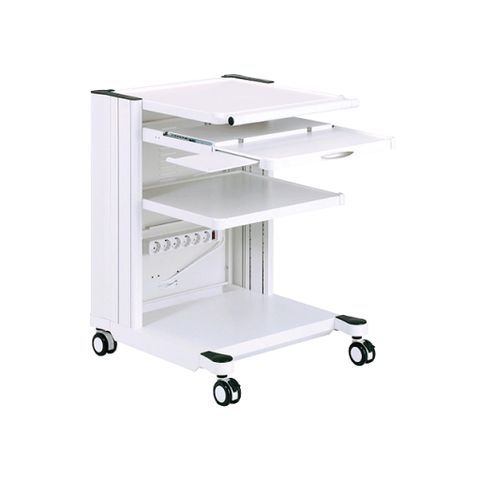 Xe để thiết bị 3 ngăn chứa có giá để màn hình SAPAMEFA