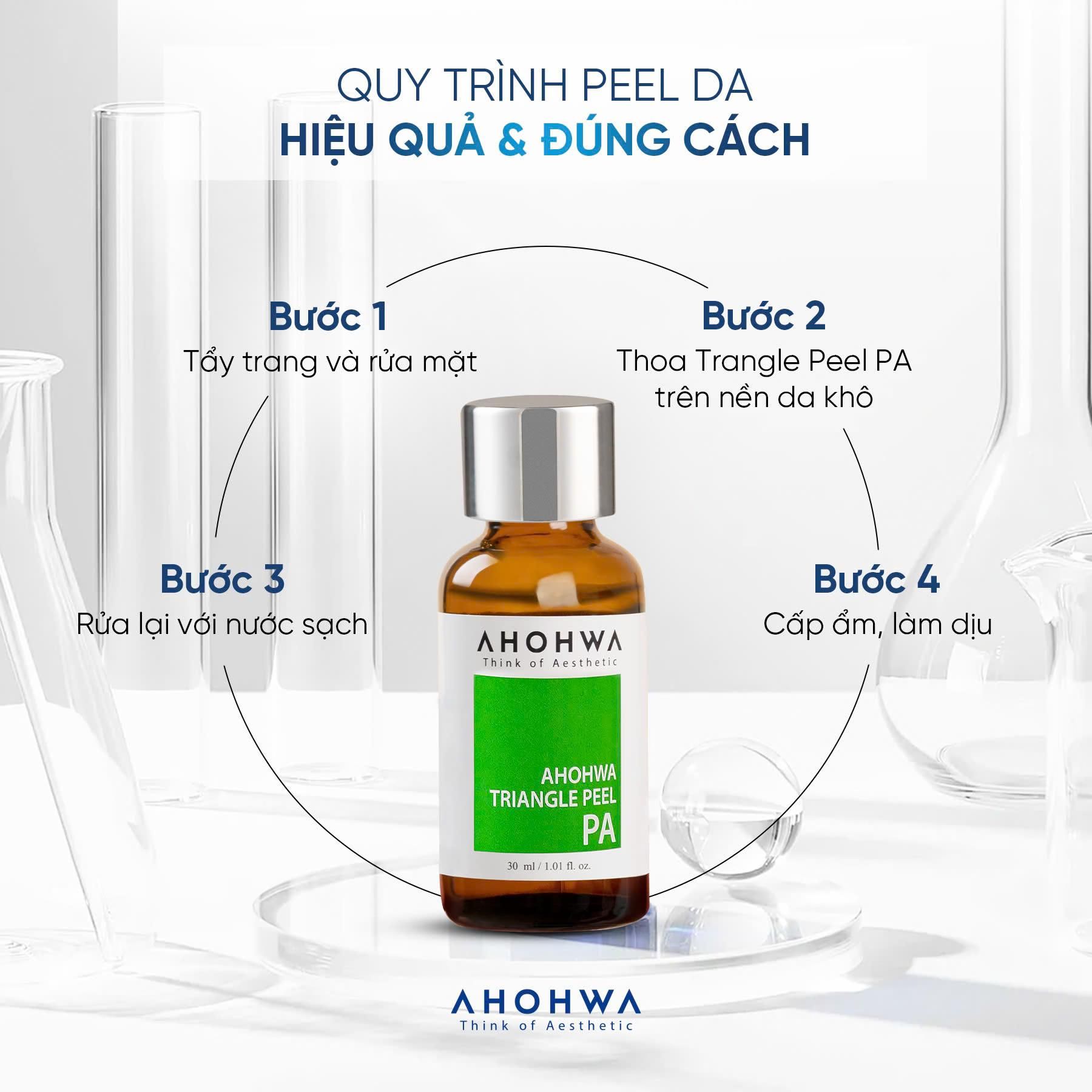 Peel Da Khô, Lão Hóa Ahohwa Triangle Peel PA (30ml) 