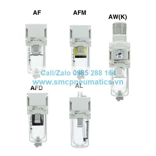 Bộ lọc khí SMC AF50-10D-6-D