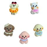  Set jibbitz charms sticker 3D nhựa cứng nhiều chủ đề dễ thương trang trí dép sục 