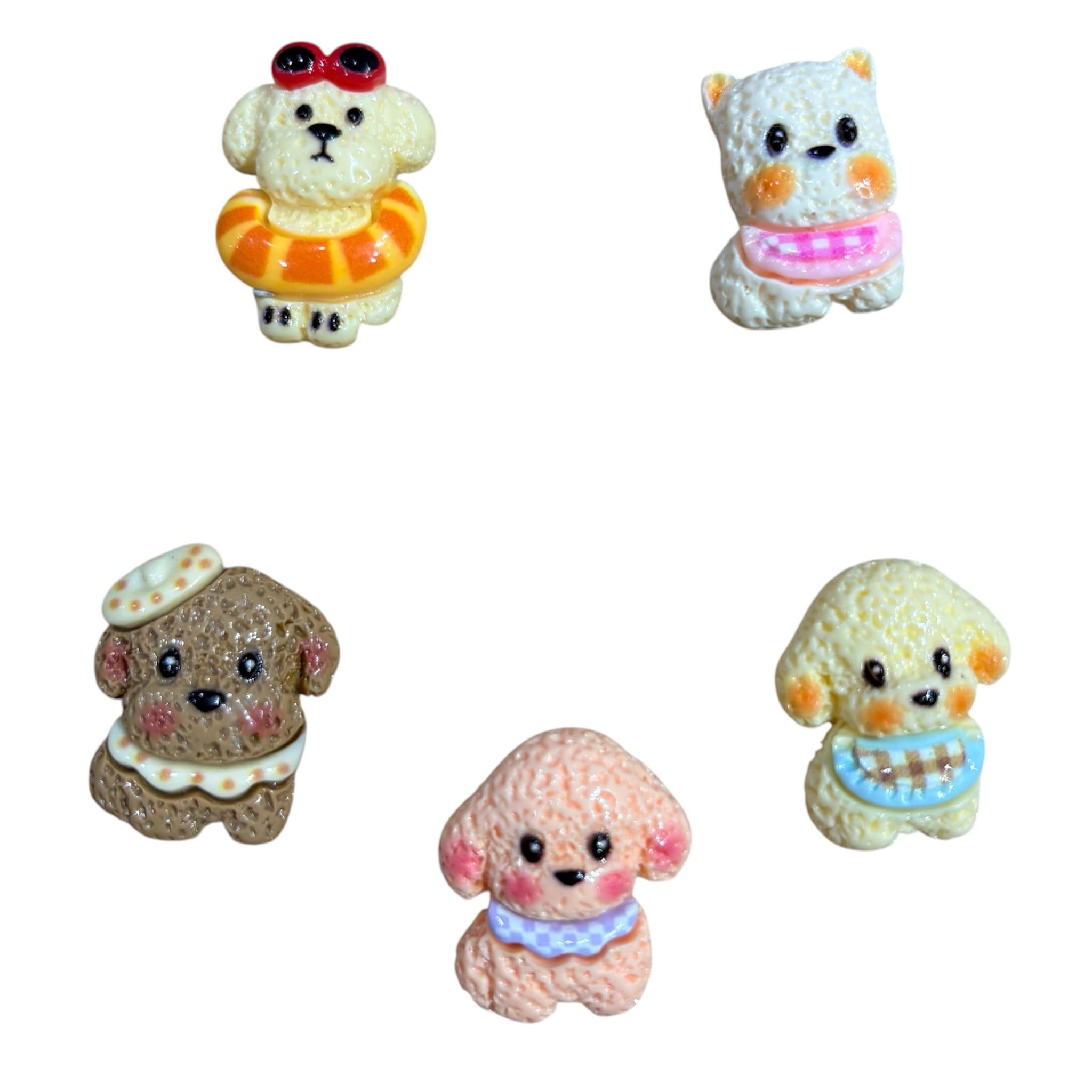  Set jibbitz charms sticker 3D nhựa cứng nhiều chủ đề dễ thương trang trí dép sục 