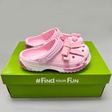  Dép sục Dinas Toddler Classic Star Sparkle Shaker - Pink Milk trẻ em 