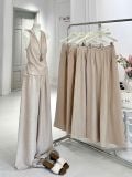  Set Linen Beige Thanh Lịch 