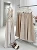  Set Linen Beige Thanh Lịch 