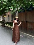  Váy Lụa Chocolate Muse 