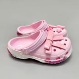  Dép sục Dinas Toddler Classic Star Sparkle Shaker - Pink Milk trẻ em 